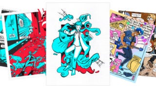 Comics designed by USC students