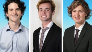 Simon Callaghan, Thomas Mercer and Matias Mansilla