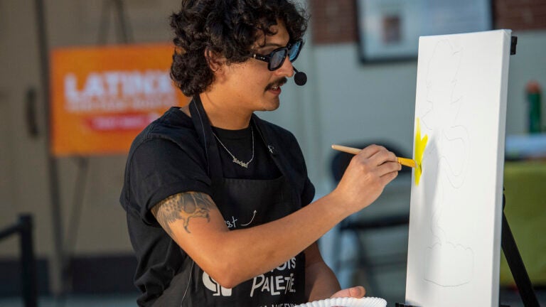 Jesse Jaramillo painting