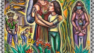 Folk art of vaccines for underserved communities in Los Angeles