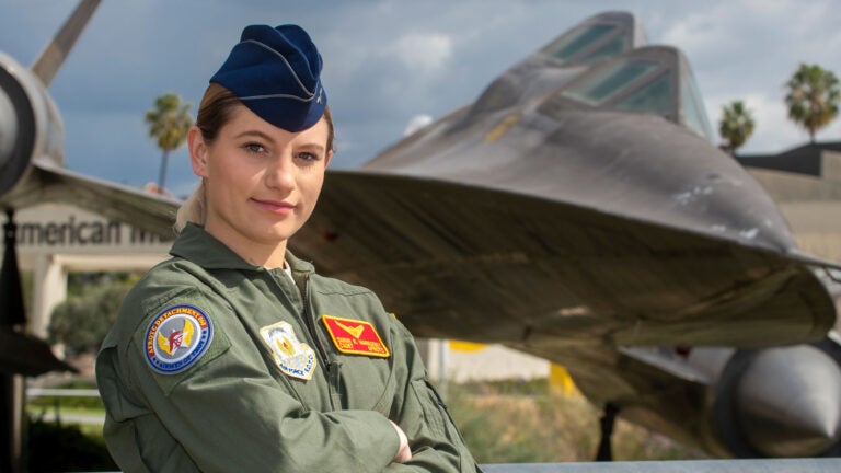 ROTC cadet Sarah Markosky