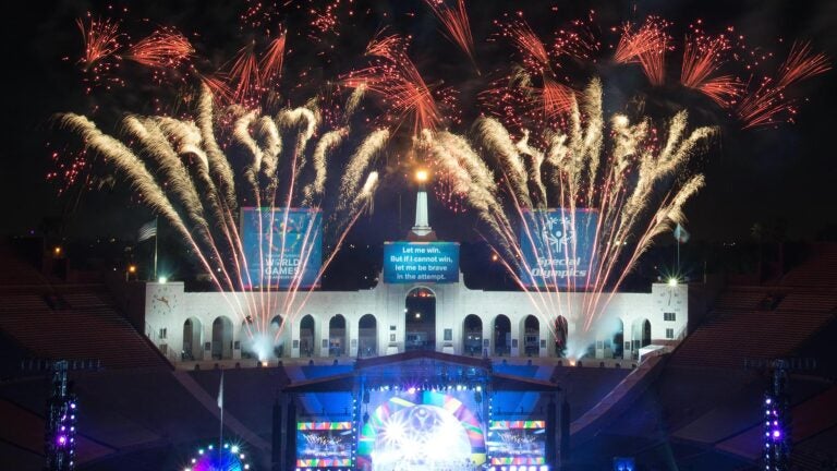 Special Olympics opening ceremony