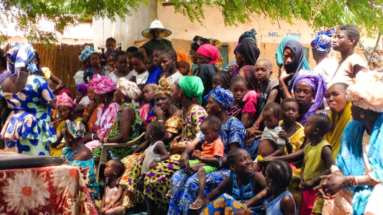 Gambia village