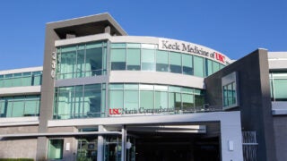 Keck Medicine of USC hospital front