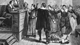 Salem Witch Trials illustration