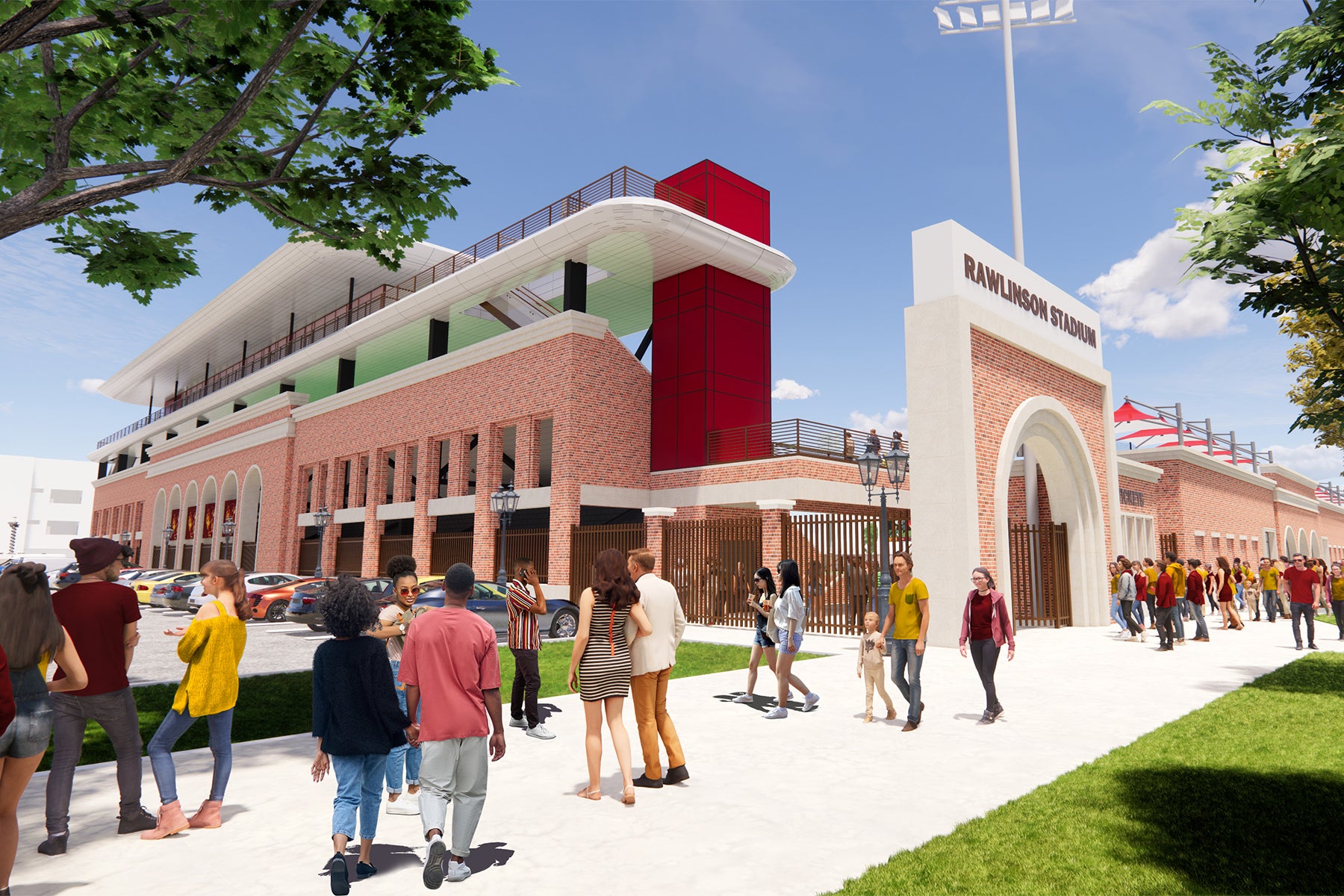 Rawlinson Stadium: rendering