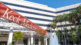 Keck Medicine of USC hospital front