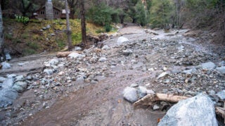 washed out canyon road