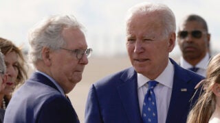 Old candidates: Mitch McConnell and Joe Biden