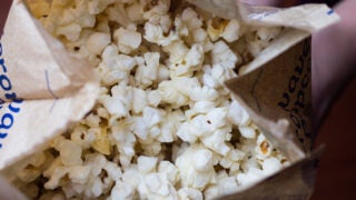 Bag of popcorn