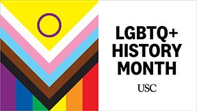 LGBTQ+ History Month logo