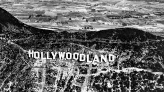 Original Hollywoodland sign