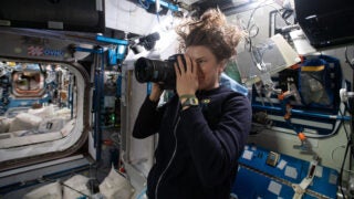 NASA astronaut Kayla Barron