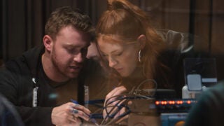 Sam Vendig and Ella Collier