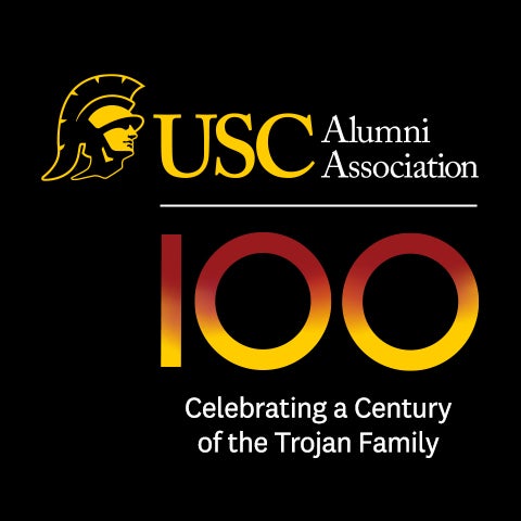 Graphic image of USCAA century celebration