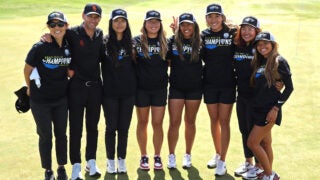 Women’s golf 2023 Pac-12 champions