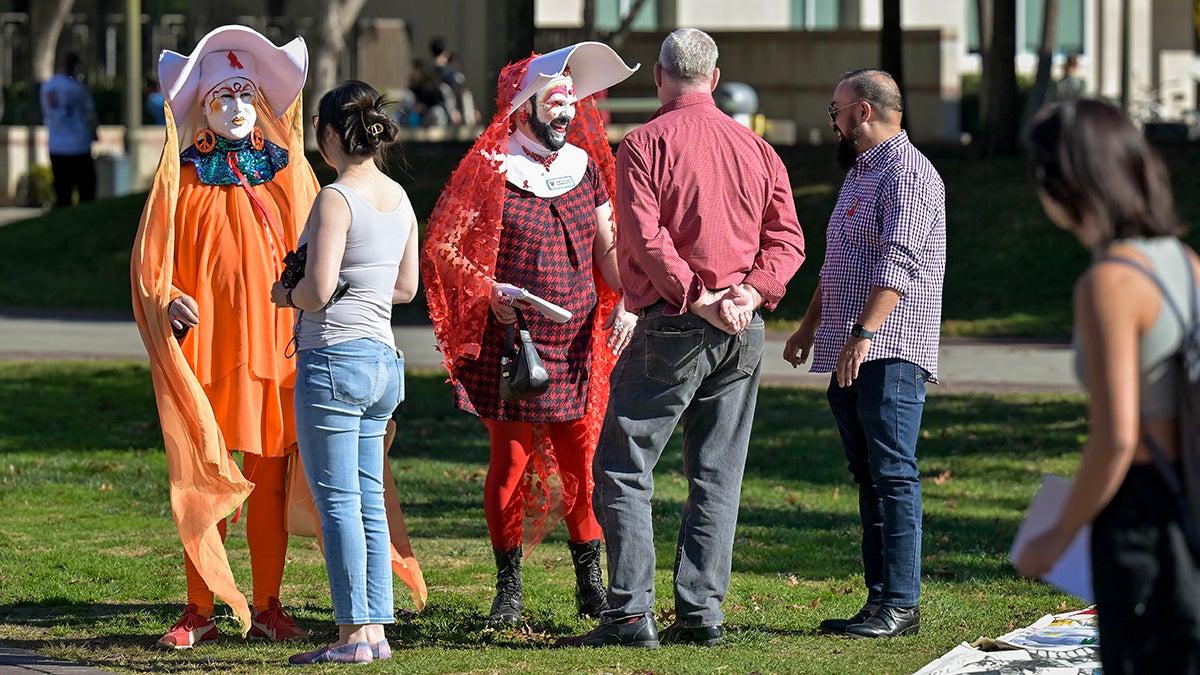 World AIDS Day at USC: Sisters of Perpetual Indulgence