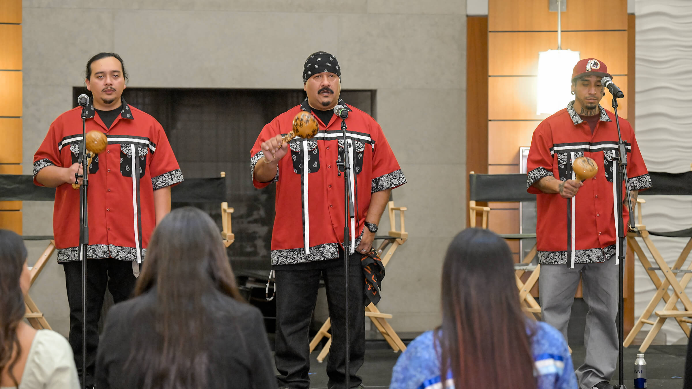 Torres Martinez Desert Cahuilla Bird singers performing. 