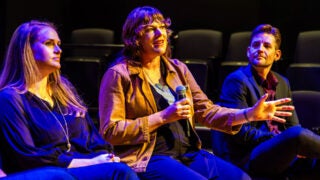 Sara Fox, Cristina Waltz and Adam Milan Milicevic