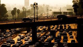 Rush hour on the 10 Freeway