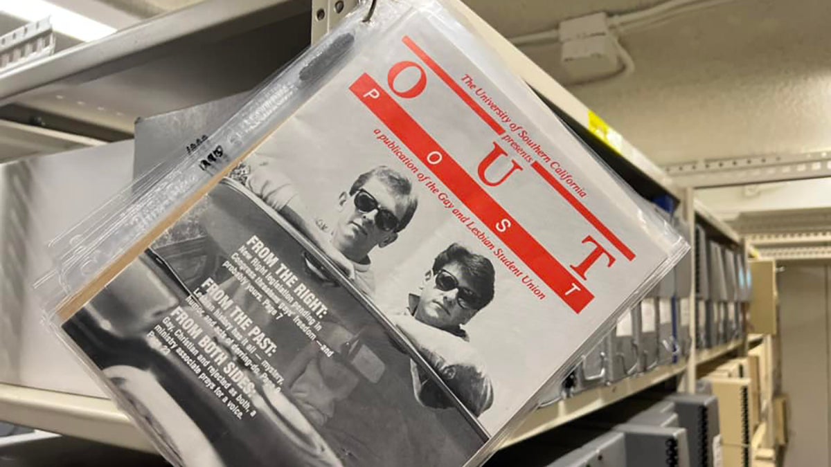 Magazine on display at USC’s ONE Archives