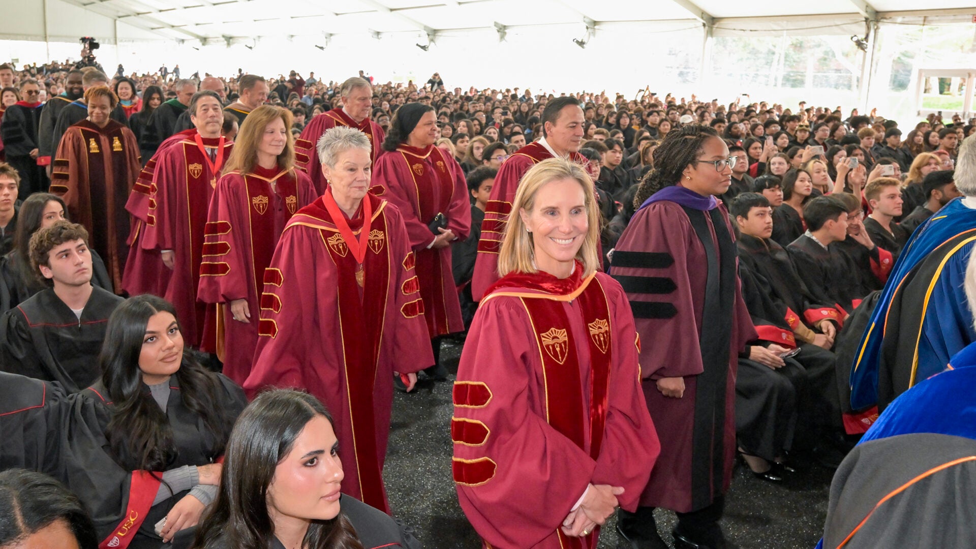 USC spring convocation newest Trojans