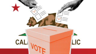 California voting illustration