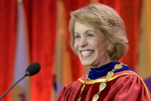 USC spring convocation: President Carol Folt