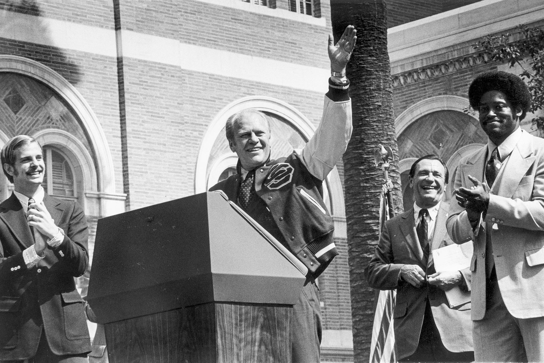 President Ford at USC
