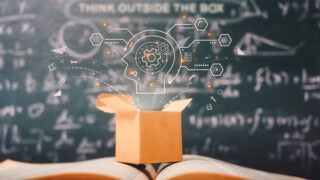 Photo illustration: Think outside the box