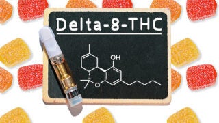 Delta-8-THC illustration