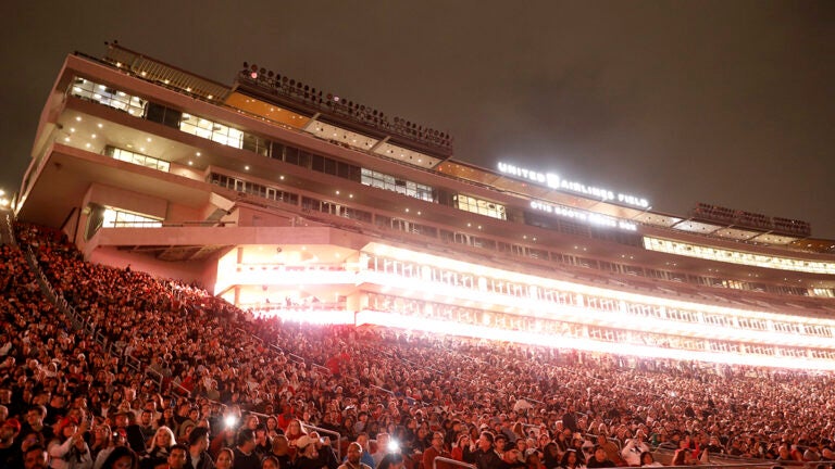 USC 2024 commencement, Trojan Family Graduation Celebration: Crowds in the stadium