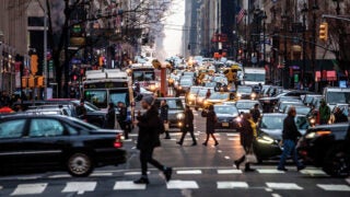 Traffic in New York