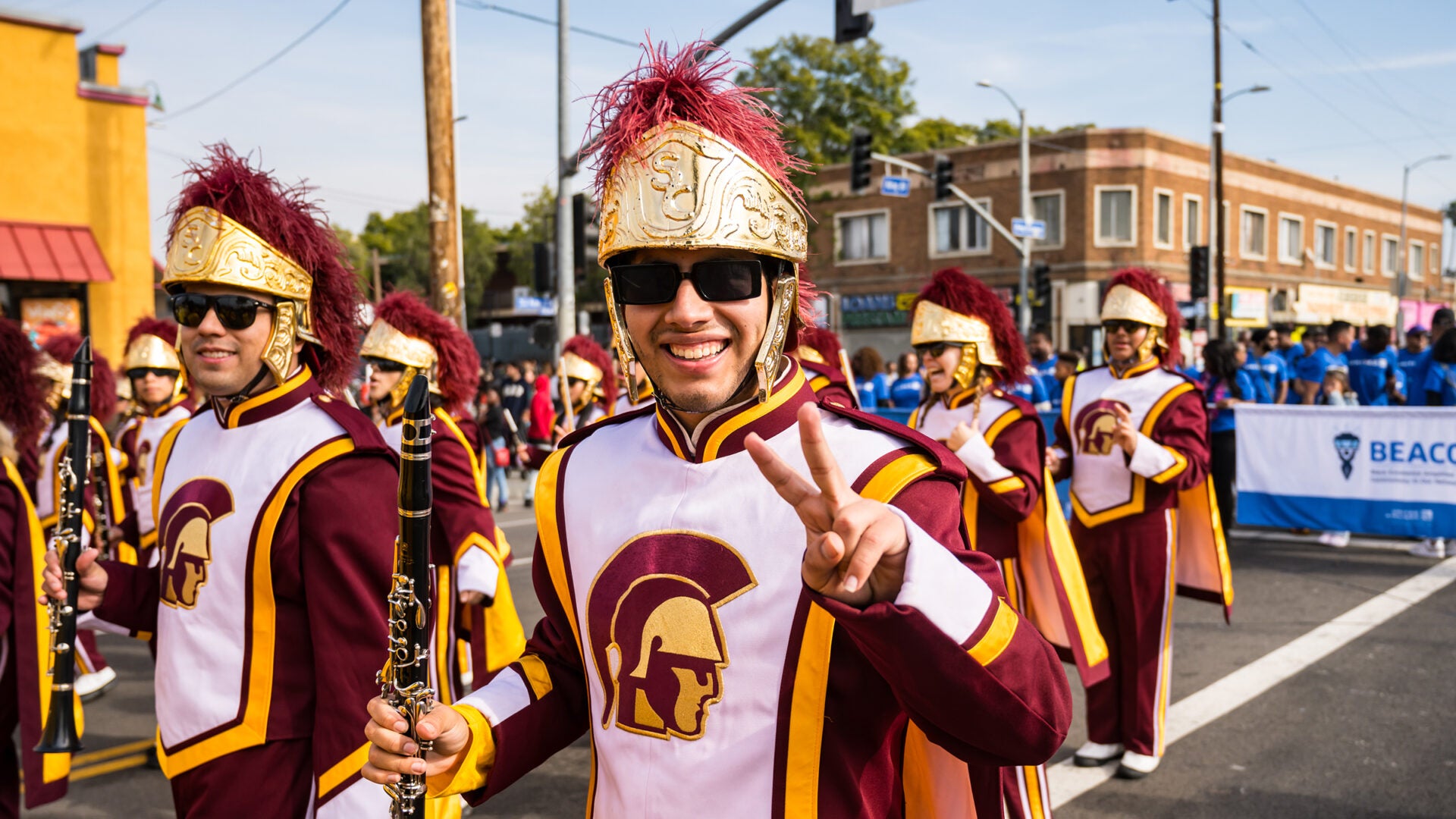 USC band section leader’s fight for climate justice is personal