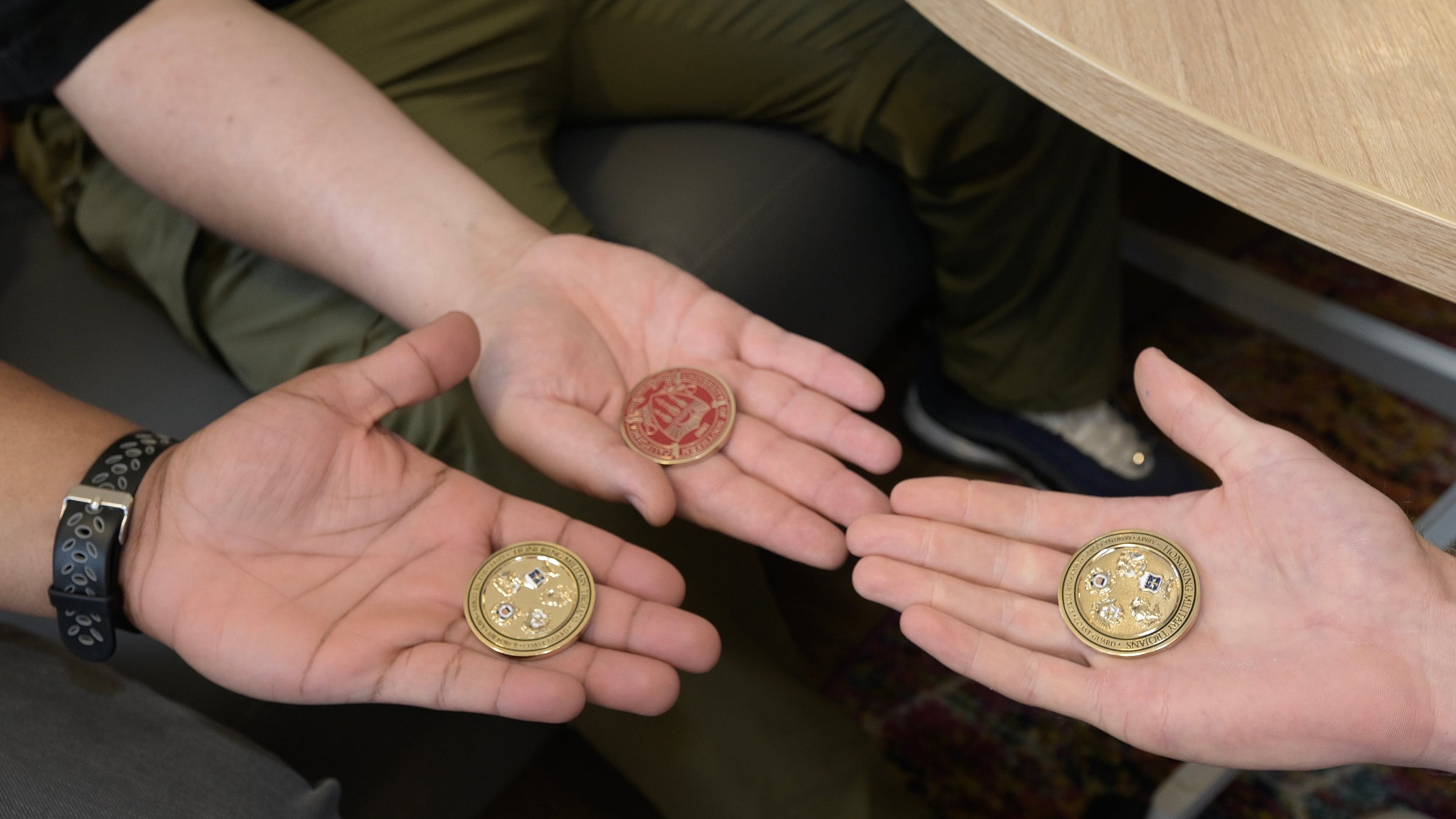 Veterans Transfer Students Welcome: USC coins