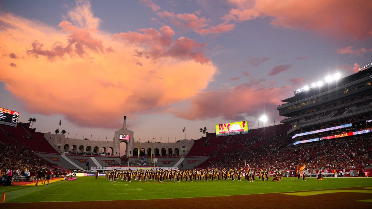 The L.A. Memorial Coliseum is one of the most storied venues in the nation. (Photo/Katie Chin-USC Athletics)