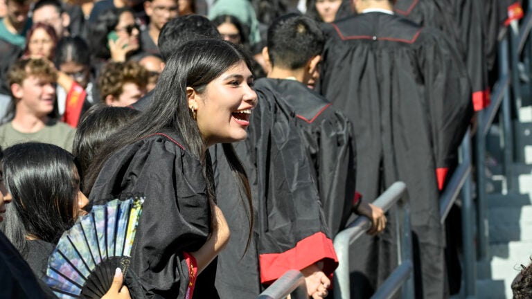 USC fall new student convocation: Student reaction