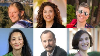 USC 2024-25 Fulbright Scholars: Jordan Chancellor, Jenifer Crawford, Katie Googe, Nina Kang, Serghei Mangul and Jessica Marglin