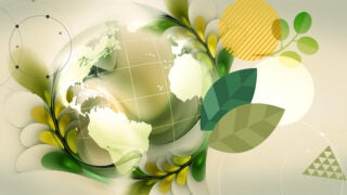 Illustration: Green planet