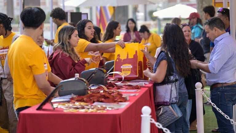 USC Trojan Family Weekend: Check-in