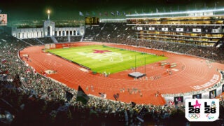 2028 Los Angeles Olympics: Coliseum rendering