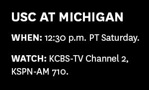 Info: USC at Michigan