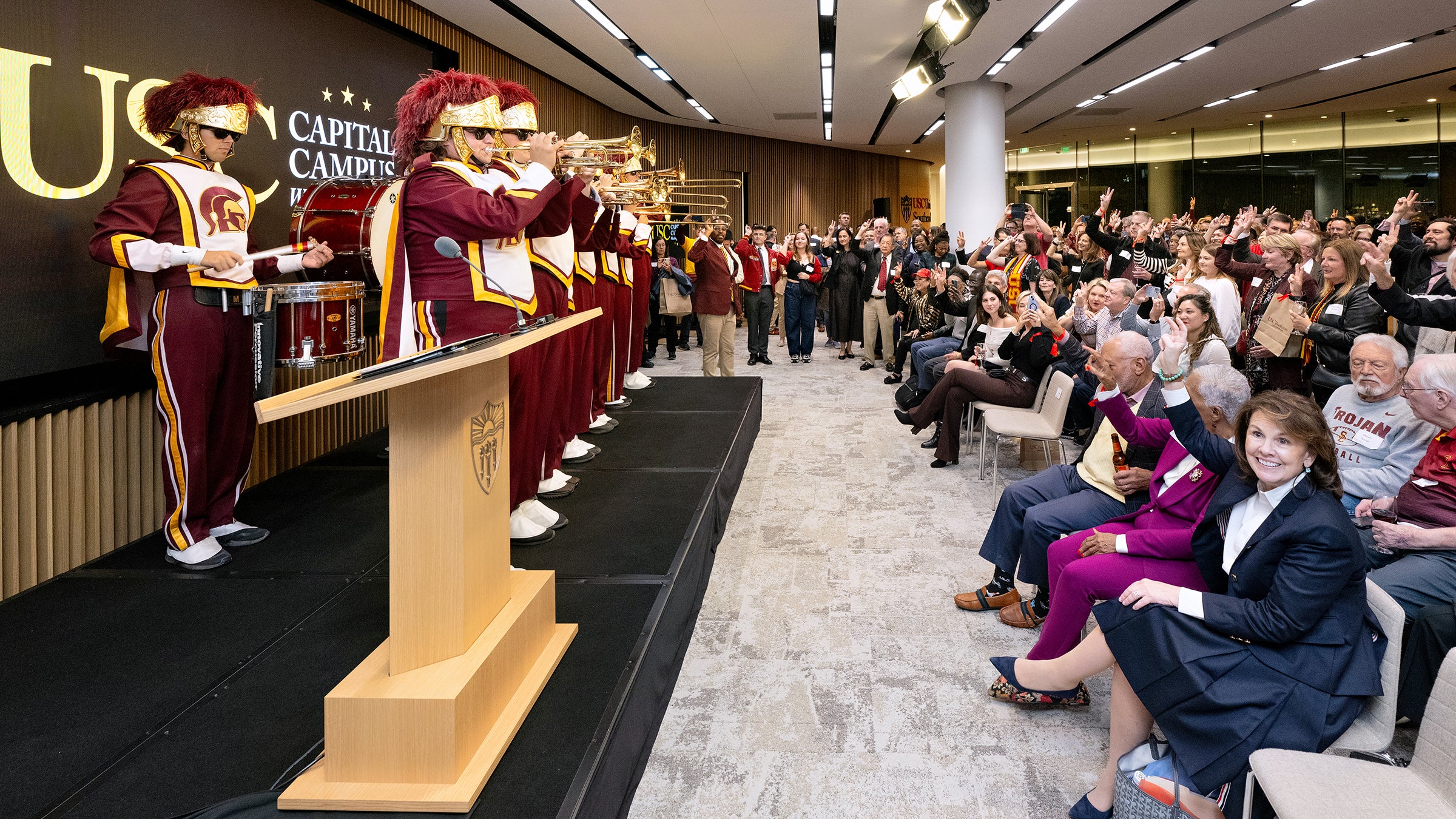 Hundreds of alumni gather at USC Capital Campus 