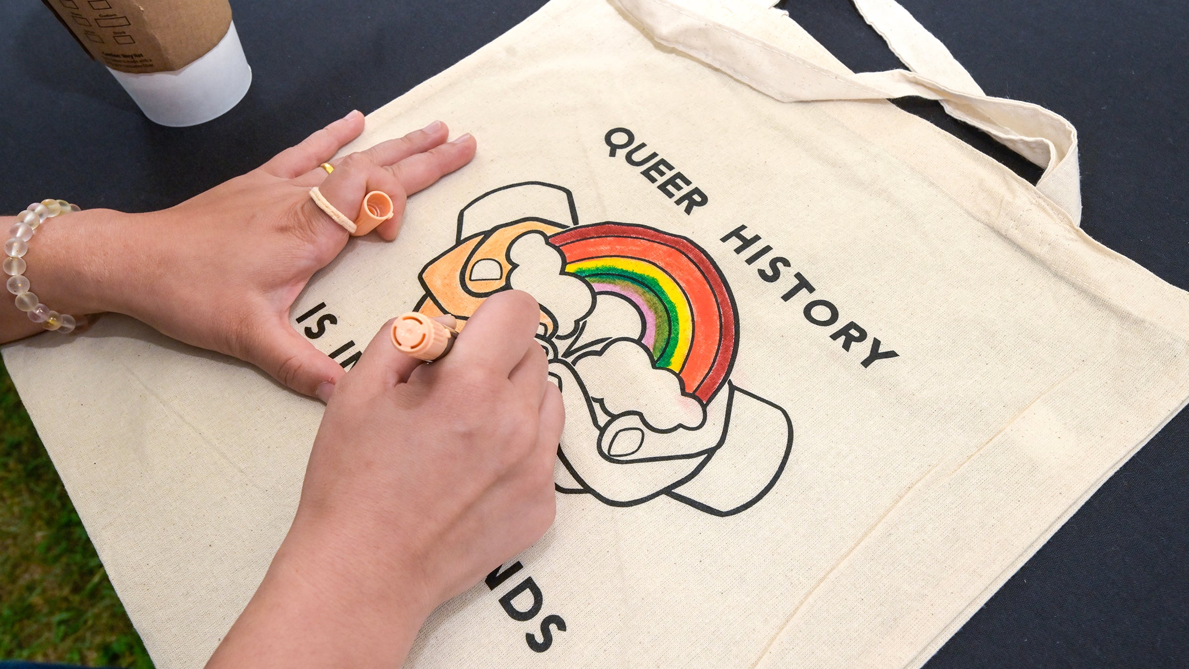 LGBTQ+ History Month celebration: Tote bag