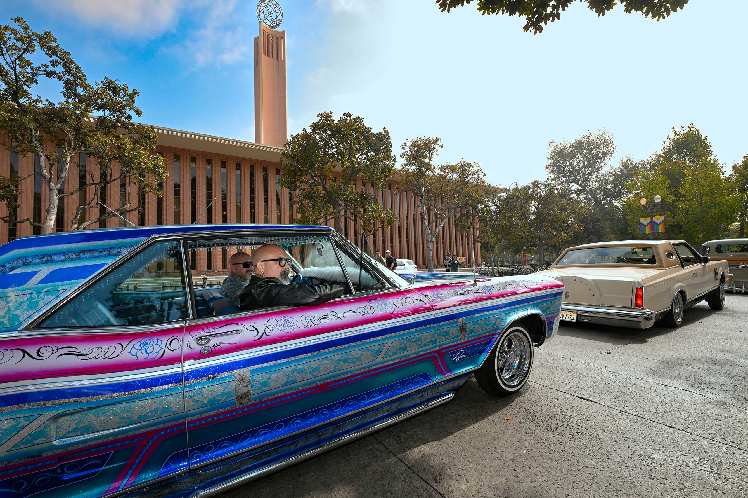 Latinx/e Heritage Month closing celebration: Lowriders on Trousdale Parkway