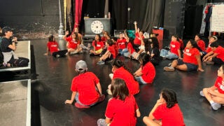 After Cool program: Teacher Melissa Booey leads students