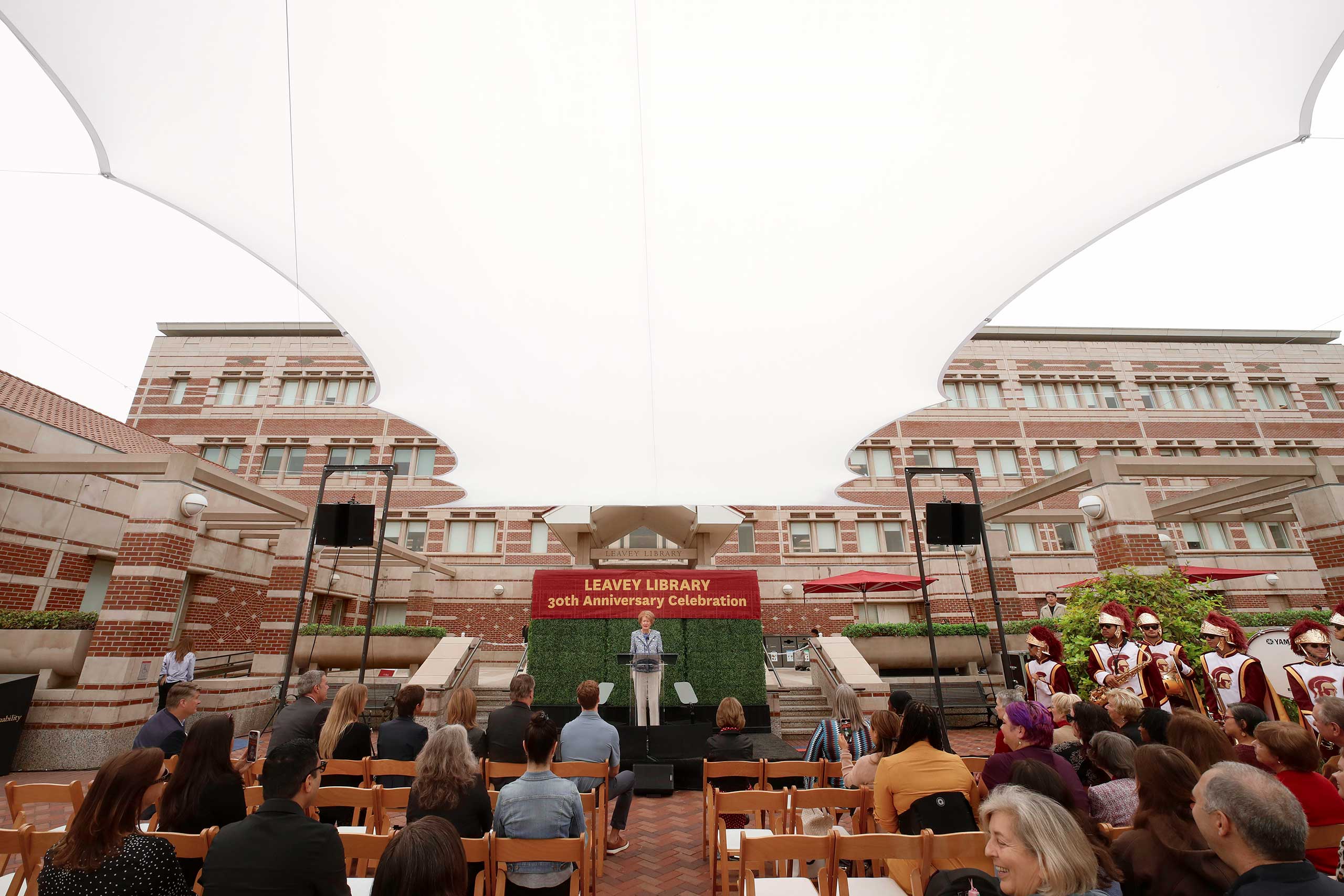 Leavey Library 30th anniversary celebration event