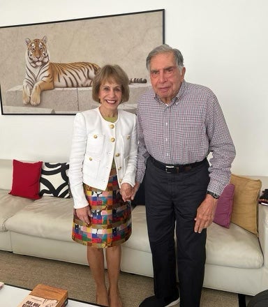 Carol Folt and Ratan N. Tata