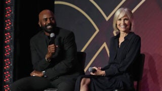 Willow Bay and Ahmad Rashad