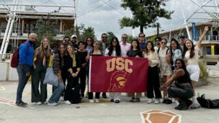 Students who consulted on the 2026 Olympics